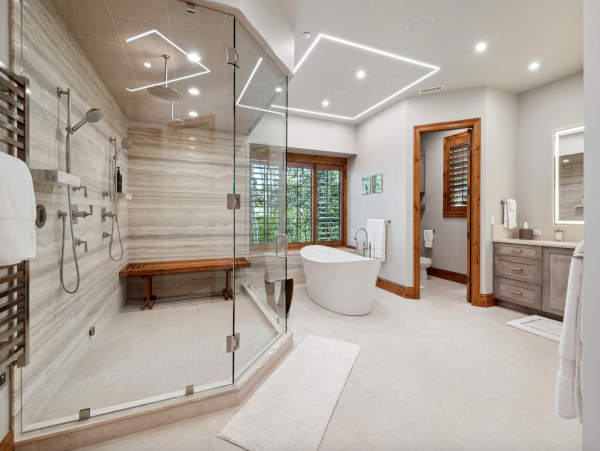 Ski in via Bedstraw and shuttle out Bachelors Gulch Residence